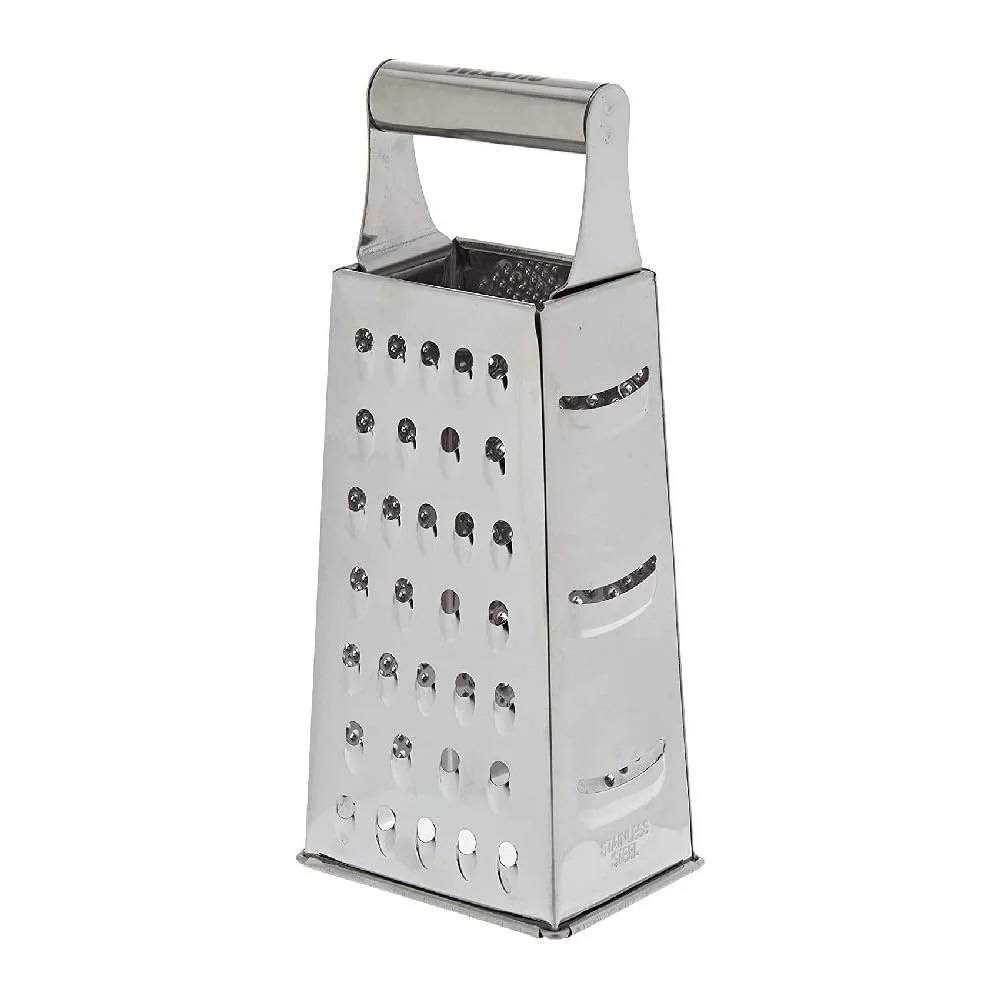 Тертка PARENCE 4, нержавіюча сталь, сіра, фото №1