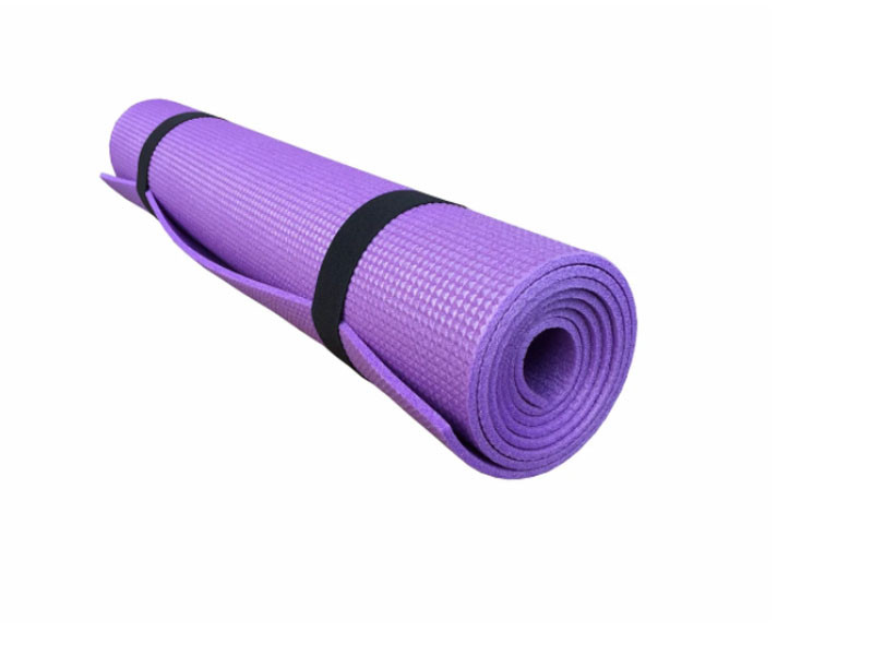Коврик для фитнеса йоги Йогамат Feel Fit Profi 173-61-0,5 см Фиолетовый, фото №1