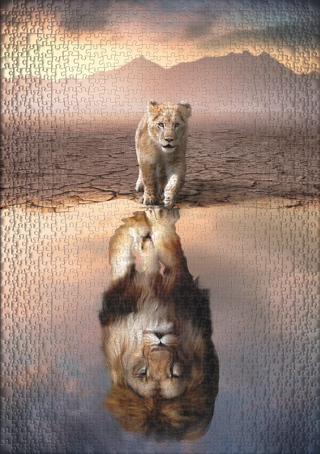 Пазл Ulmer Puzzleschmiede Mirror, Mirror 1000 элементов 68 x 48 см, фото №2