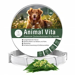 Нашийник Animal Vita Premium від бліх та кліщів водонепроникний регульований 70 см - Фото 1