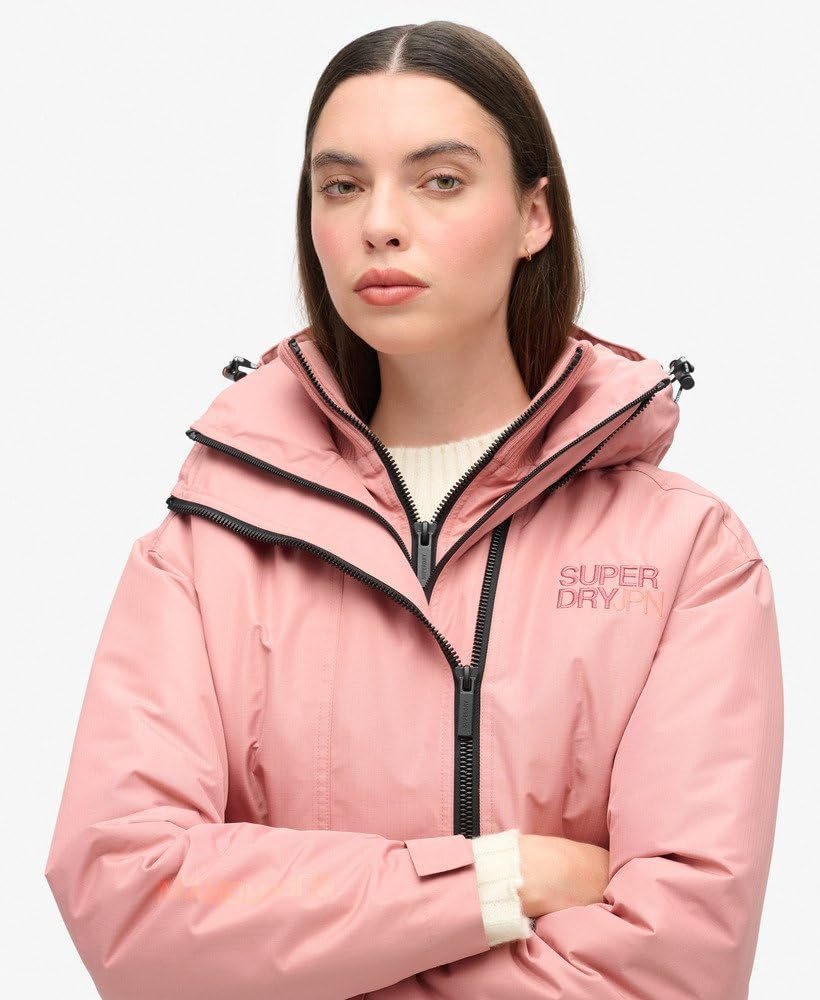 Женская Куртка Superdry Ветровка с капюшоном и вышивкой, фото №3