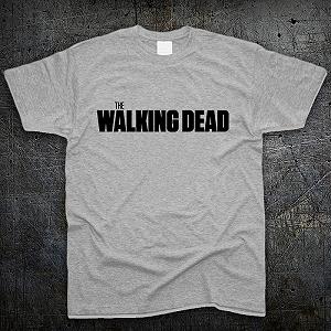 Фрут лоума Логотип Ходячі мертві Логотип Walking Dead Сірий L 5194287 - Фото 1