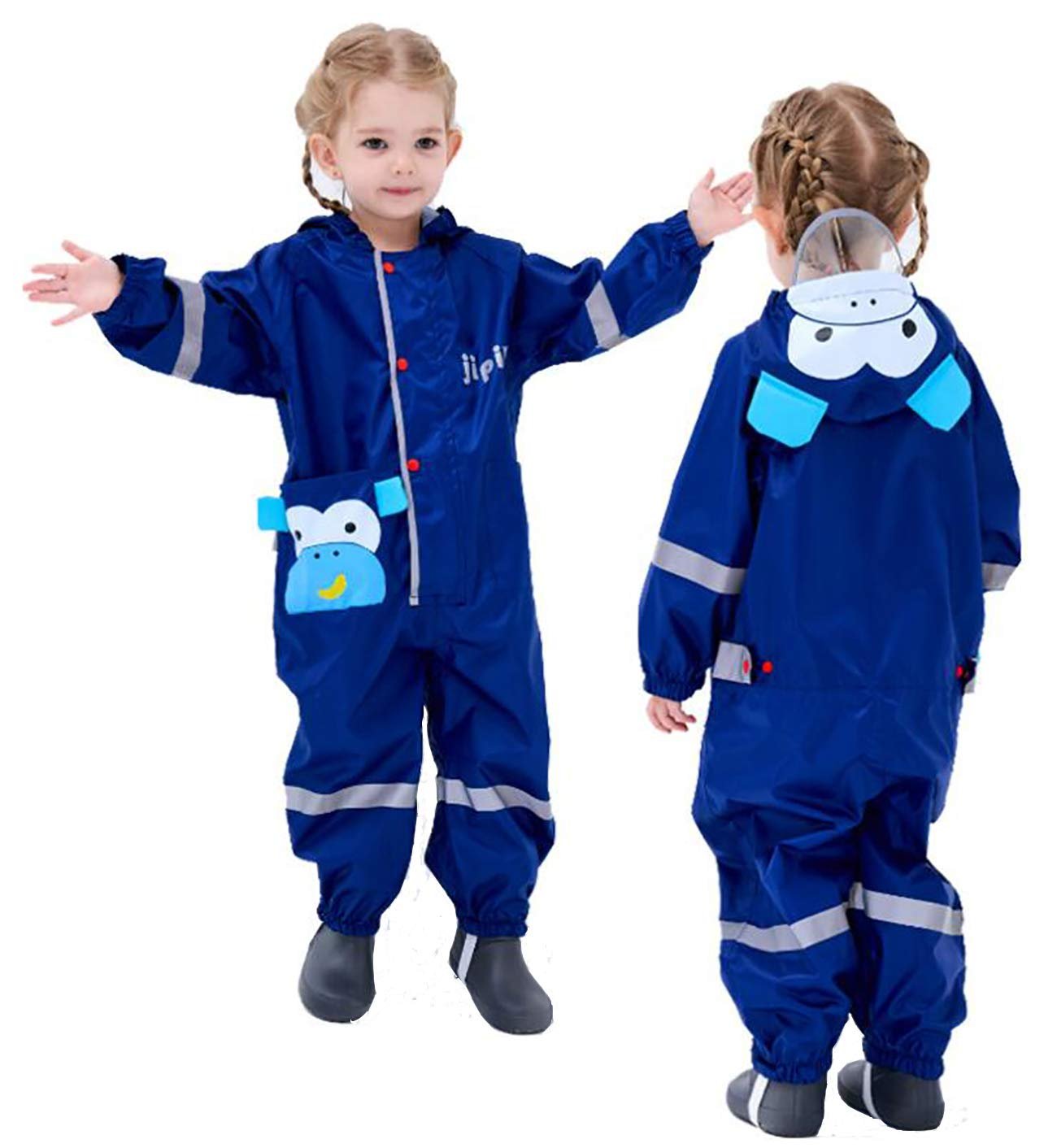 Комбінезон JinBei Дитячий непромокальний для хлопчиків і дівчаток Все-в-одному, фото №5