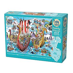 Семейный пазл Cobble Hill 3847033 Crazy Vikings 350 деталей с постером - Фото 1