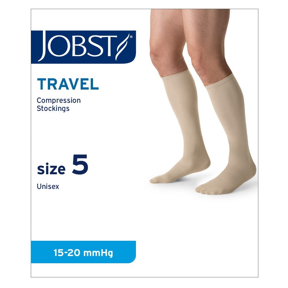 Компрессионные носки BSN Jobst Travel Бежевый, 5, фото №1