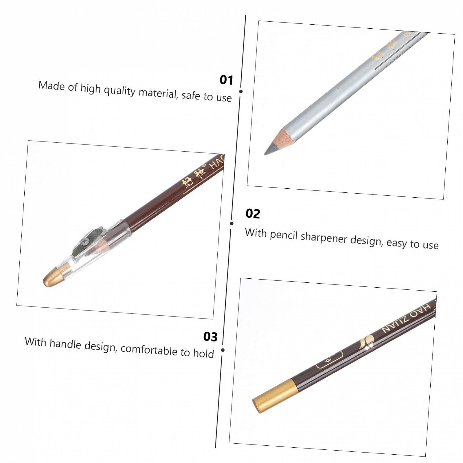Олівець Doitool Augenbrauenstift для очей кисть Коричневий, фото №3