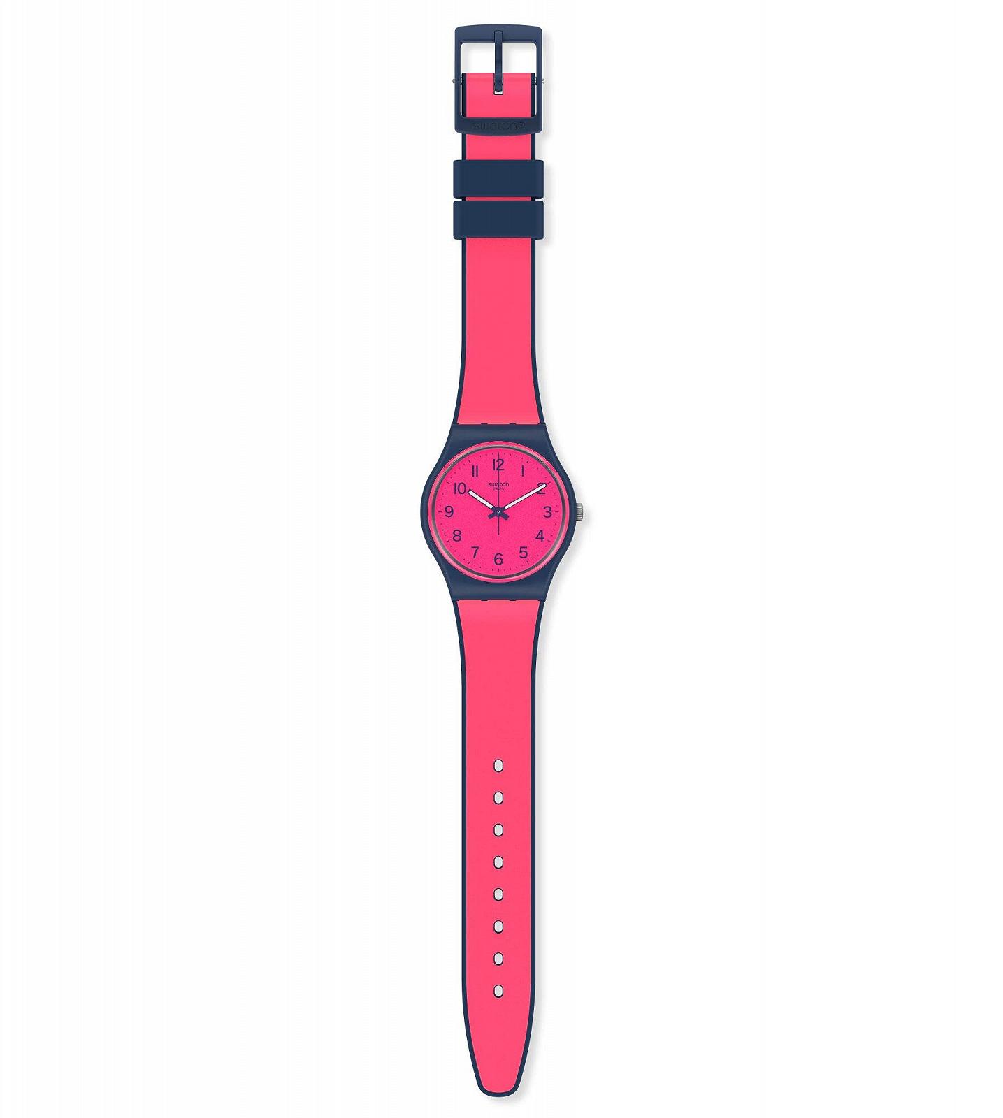 Годинник Swatch Кварцовий Аналоговий Унісекс GN264 Рожевий Ремінець, фото №3