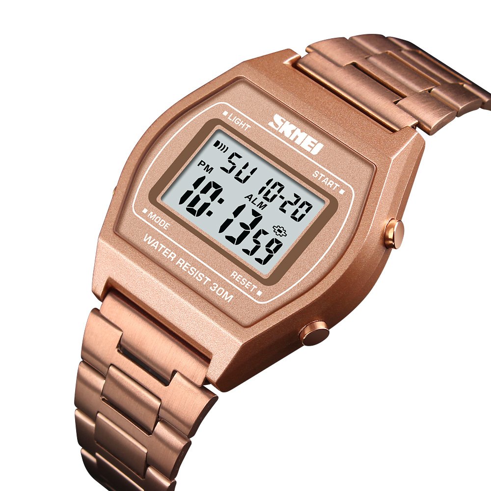 Годинник Skmei 1328RGWT Rose Gold-White, фото №2