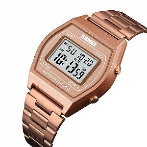 Годинник Skmei 1328RGWT Rose Gold-White synthetic.ua - Фото 1