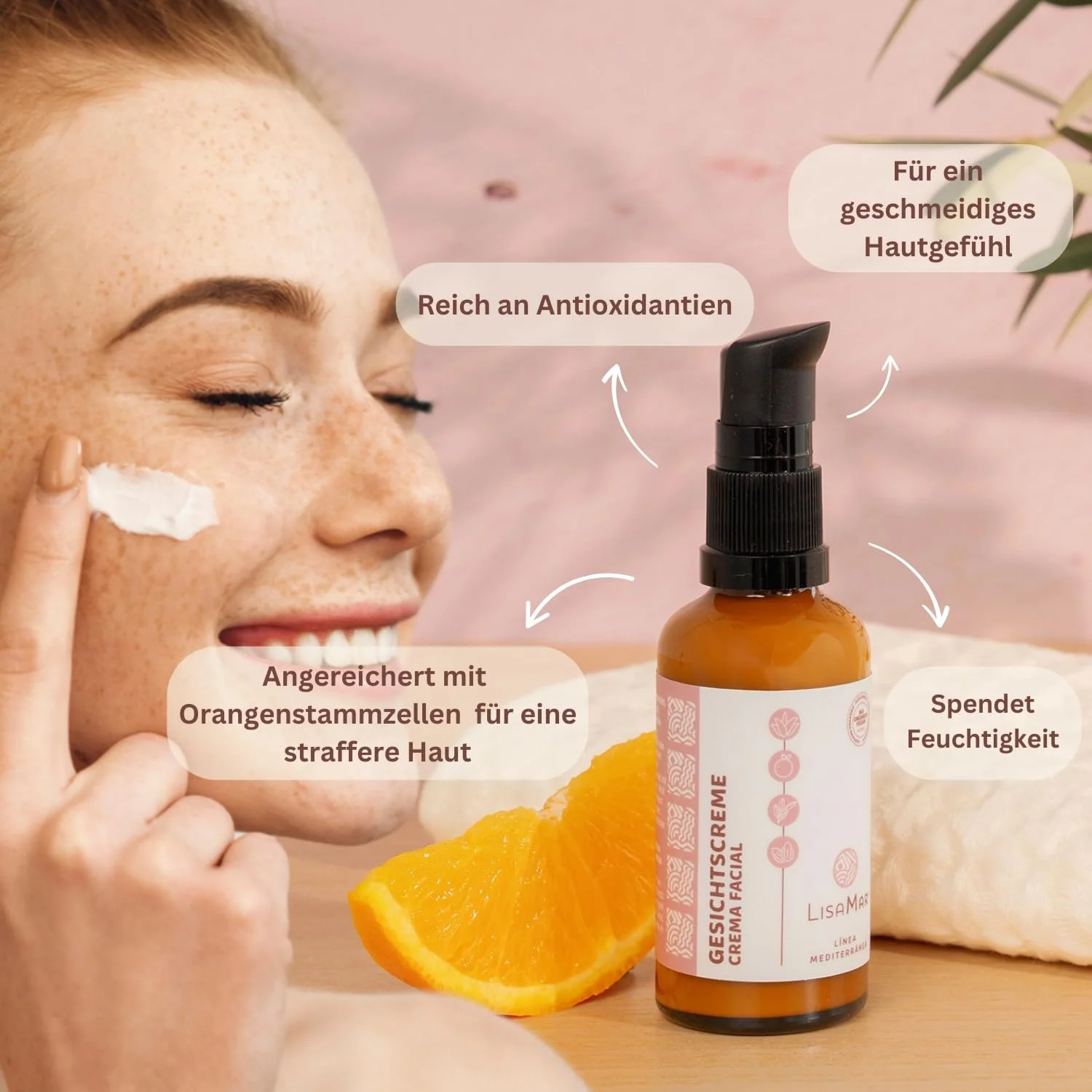 Подарочный набор косметики LisaMar для ухода за лицом в средиземноморском стиле, фото №4