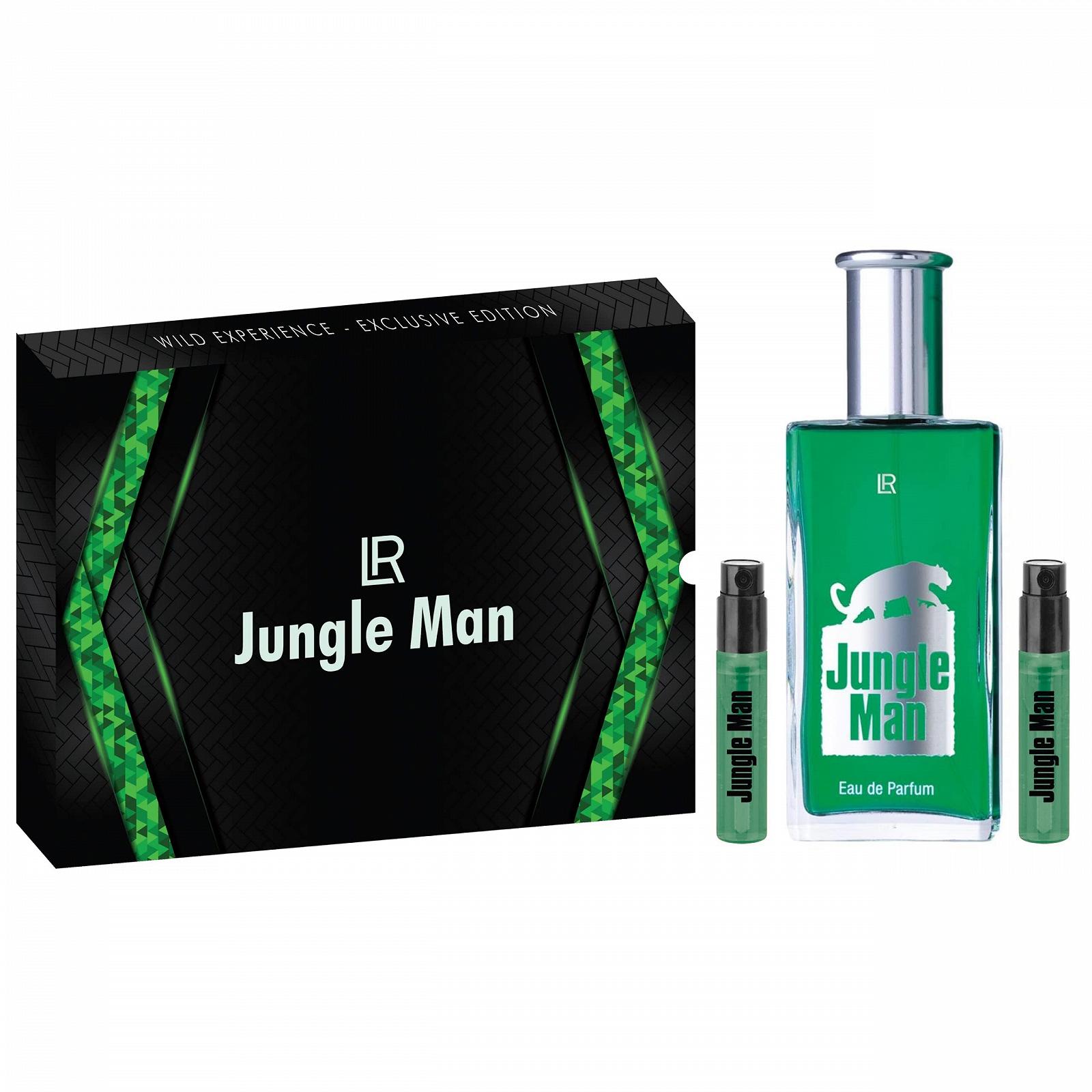 Eau de Parfum LR Jungle Man 50 мл с подарочной коробкой + 2 мини-флакона для путешествий, фото №1