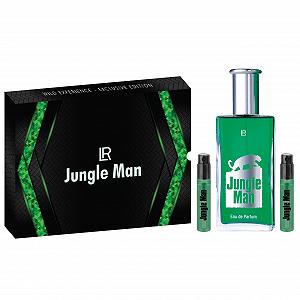 Eau de Parfum LR Jungle Man 50 мл с подарочной коробкой + 2 мини-флакона для путешествий - Фото 1