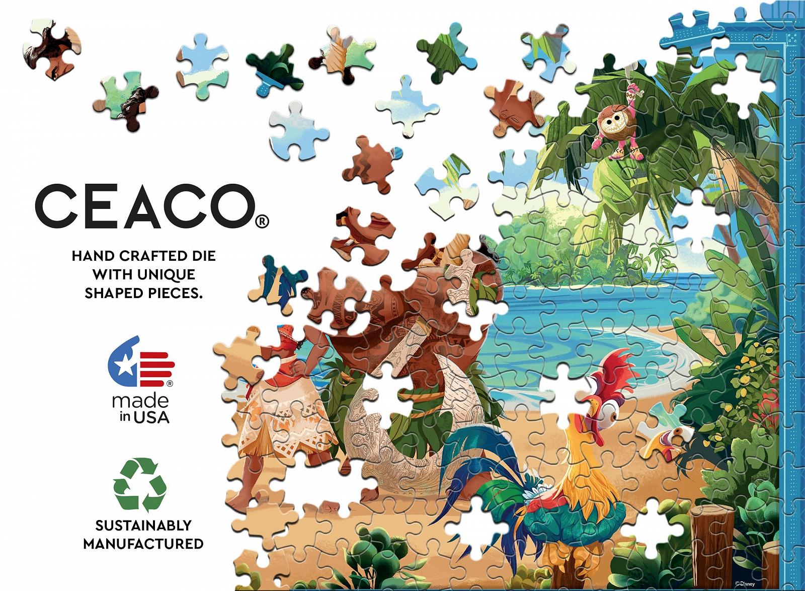 Пазл Ceaco Disney Thomas Kinkade Moana and Maui 1000 елементів, фото №6