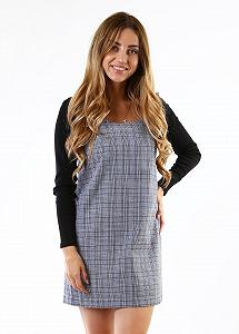 Сарафан inDresser L Серый (IN-F0111Ю028Г-Gray) - Фото 1