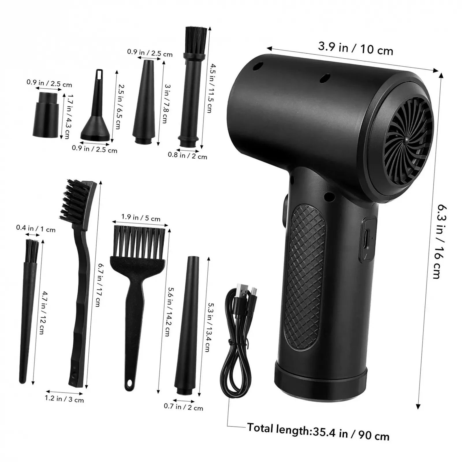 Очисник для комп'ютера Hoement Бездротовий Електричний, фото №2