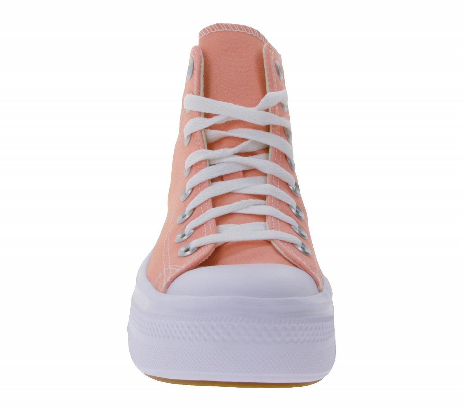 Кеди Converse Move Platform Hi Жіночі Чорний/Білий, Чорний Білий, medium, фото №5