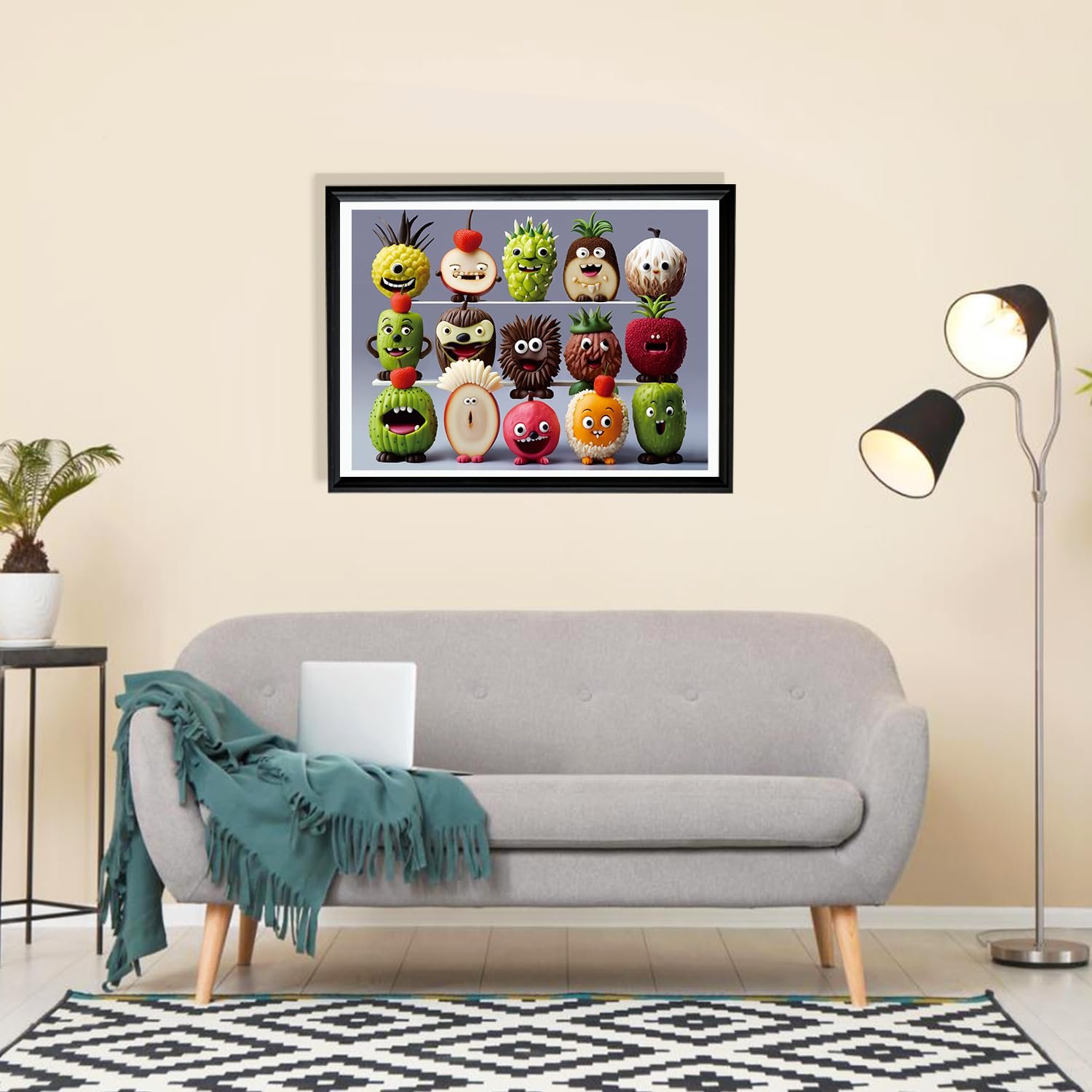 Пазл Monster Series Happy Fruits 500 елементів 52 x 38 см, фото №2