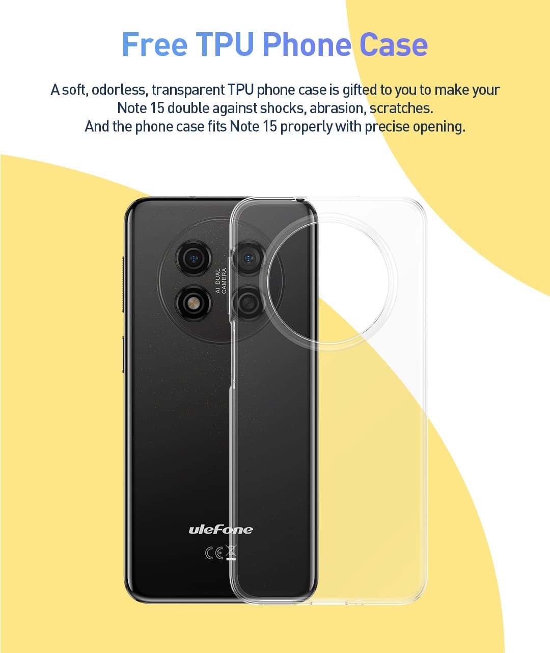 Смартфон Ulefone Note 15 5GB+32GB Black, фото №9