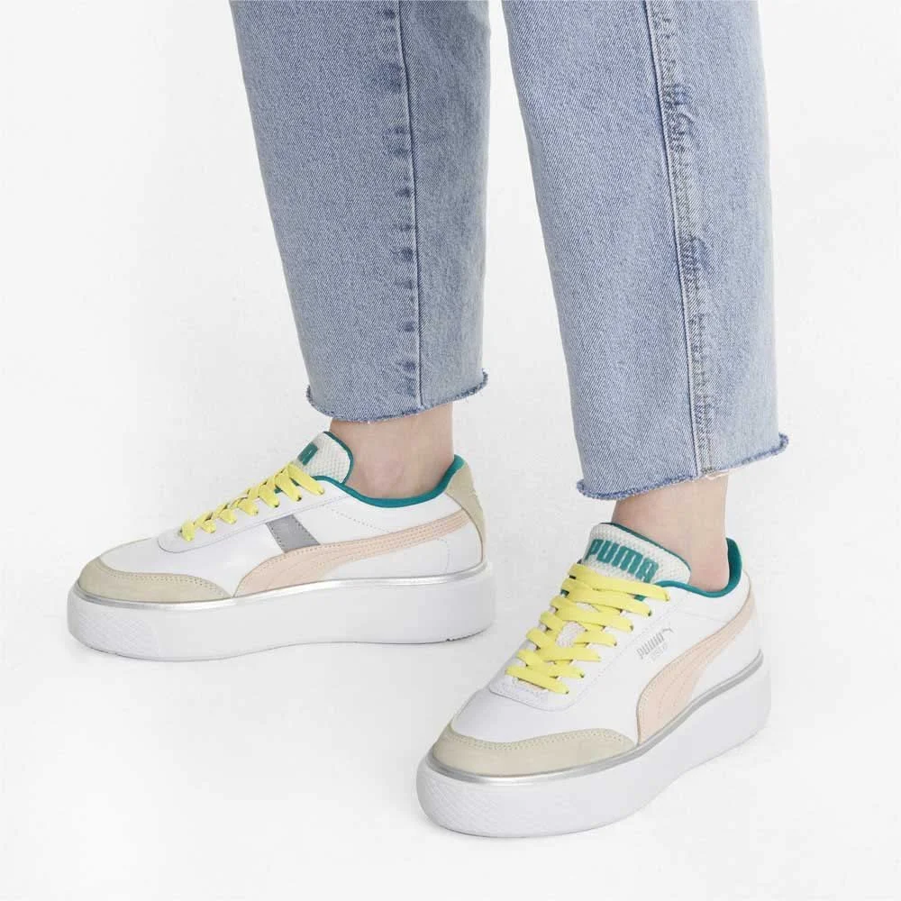 Кроссовки Puma Oslo Maja Женские Белый Облачный Розовый Эгног, фото №7