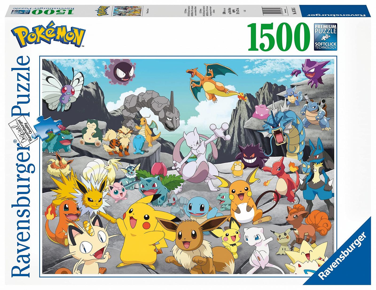 Пазл Ravensburger Pokémon Classics 16784 1500 элементов разноцветный, фото №2