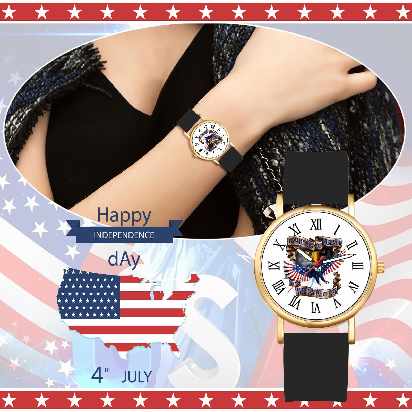 Годинник Жіночий Кварцовий JewelryWe Аналоговий З М'яким Силіконовим Ремінцем, фото №5