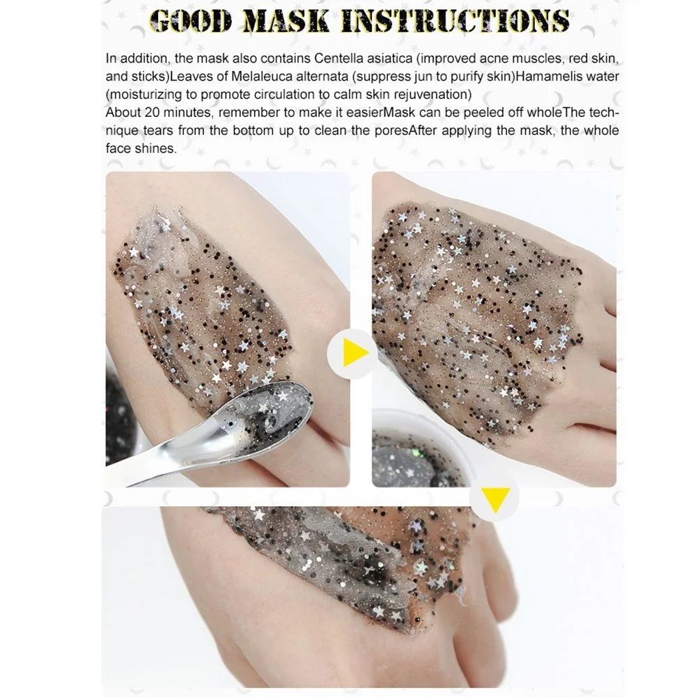 Маска для обличчя Sky Glow Зволожуюча маска-плівка для обличчя з пензликом 60 г, фото №5