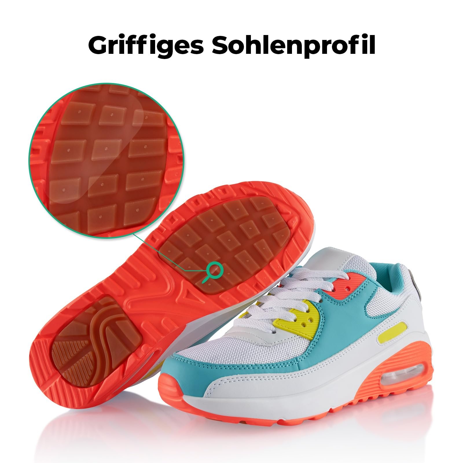 Кросівки Fusskleidung Унісекс Амортизовані Спортивні Легкі, фото №4 Кросівки Fusskleidung Унісекс Амортизовані Спортивні Легкі, фото №4