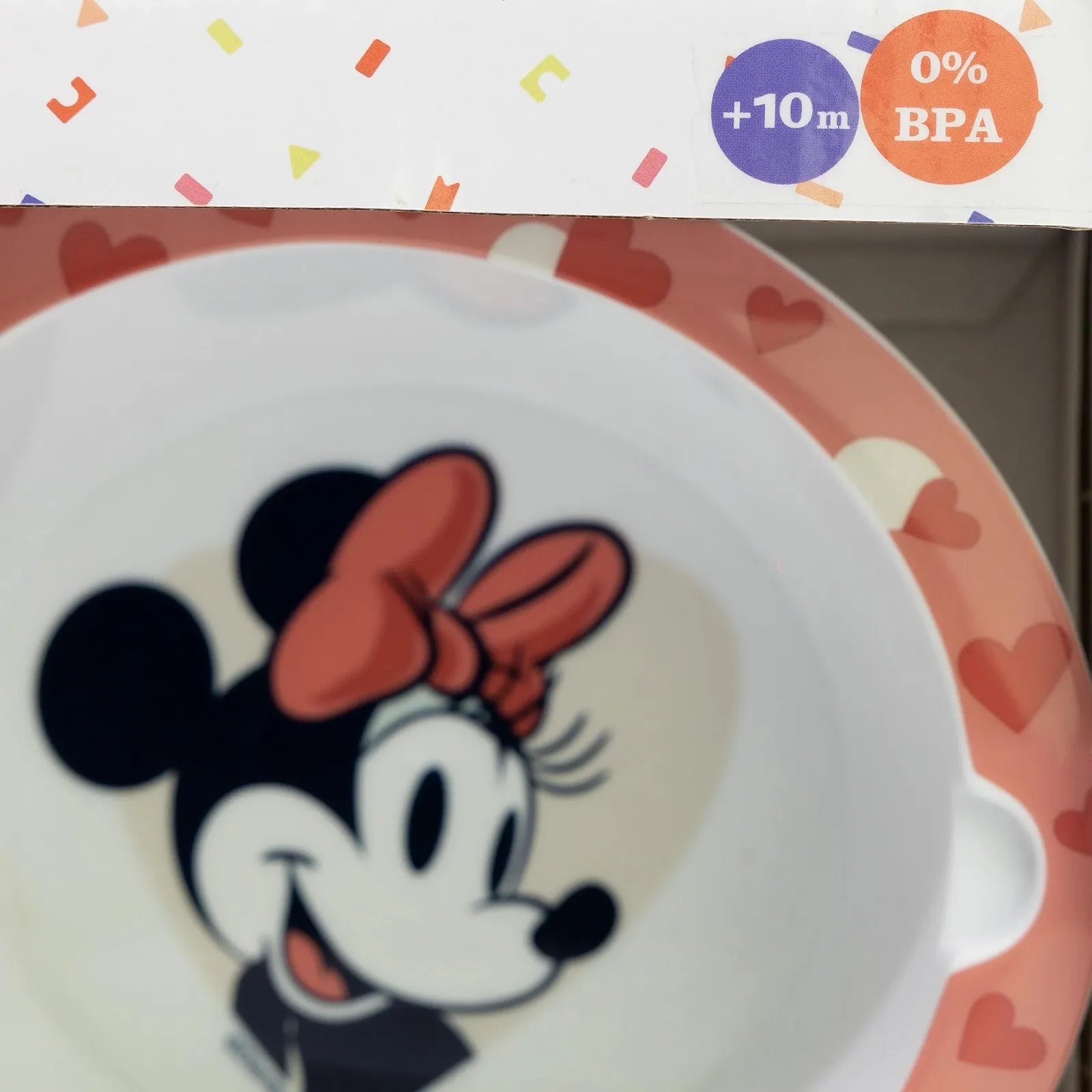 Детский набор Minnie Mouse Disney с бутылочкой, миской и ложкой, без BPA, пластик и силикон, моющийся и многоразовый, фото №4 Детский набор Minnie Mouse Disney с бутылочкой, миской и ложкой, без BPA, пластик и силикон, моющийся и многоразовый, фото №4