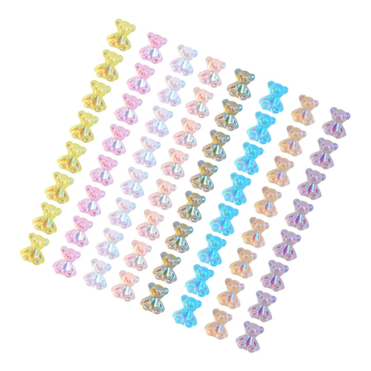 Украшения для маникюра Мишки 320 шт. Разноцветные, фото №8 Украшения для маникюра Мишки 320 шт. Разноцветные, фото №8