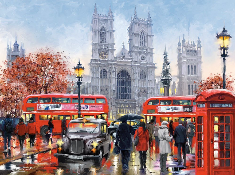 Пазл Castorland Hobby Panoramic Westminster Abbey C-300440-2 3000 деталей Разноцветный, фото №2