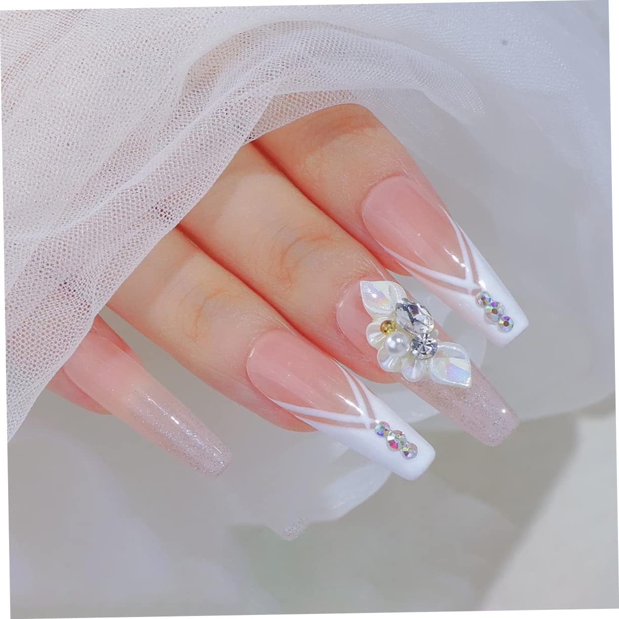 Подвески для ногтей Цветы Housoutil 27шт Жемчуг Смола, фото №8 Подвески для ногтей Цветы Housoutil 27шт Жемчуг Смола, фото №8