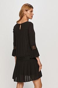 Сукня ONLTYRA 3/4 LIFE SHORT DRESS WVN NOOS 15142157- ONLY Чорний L synthetic.ua - Фото 1