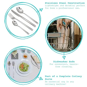 Ложка чайная Argon Tableware Tondo Нержавеющая сталь Серебро, 14 см, 24 шт synthetic.ua - Фото 1