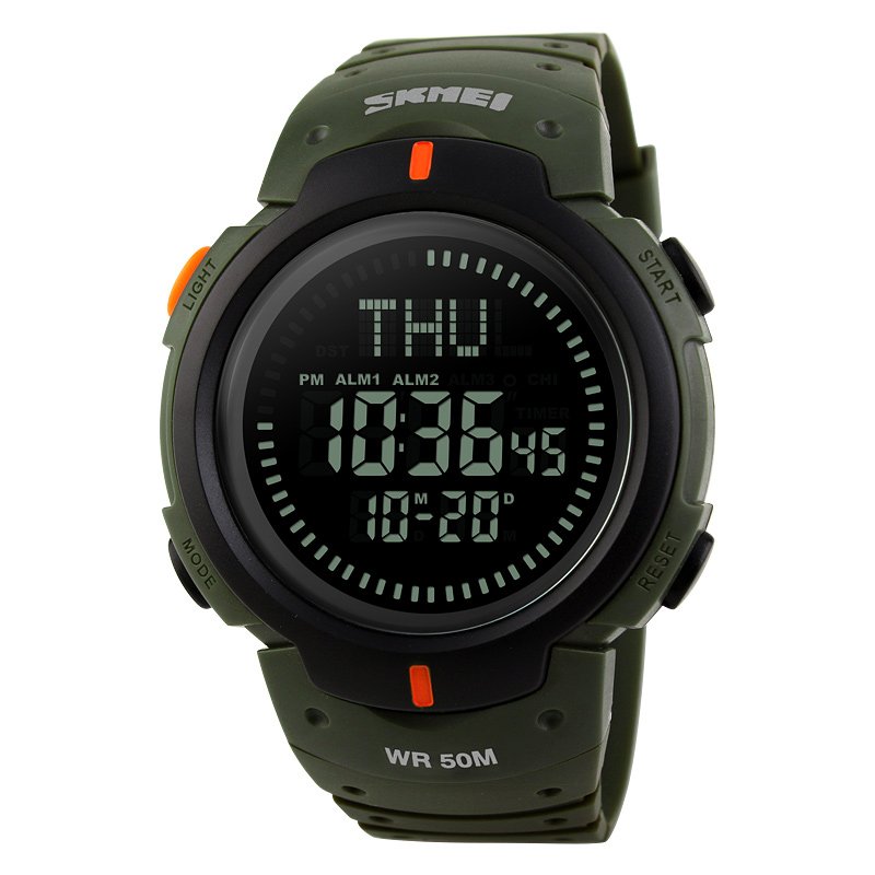 Годинник Skmei 1231AG Military Watch + Compass, фото №1