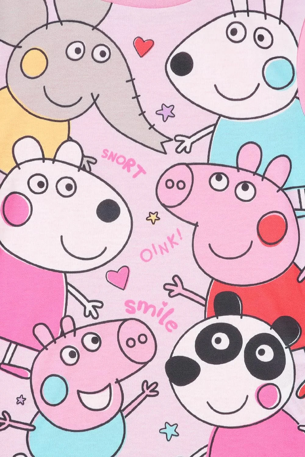 Піжамний комплект Peppa Pig для дівчаток, довгий, фото №3