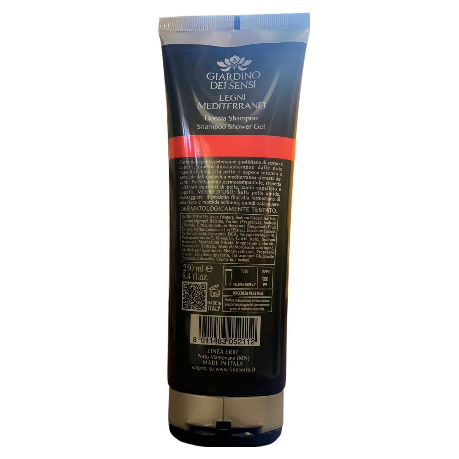 Шампунь-гель для душу Garden of Senses Medit. Woods для чоловіків 6 х 250 мл, фото №4 Шампунь-гель для душу Garden of Senses Medit. Woods для чоловіків 6 х 250 мл, фото №4