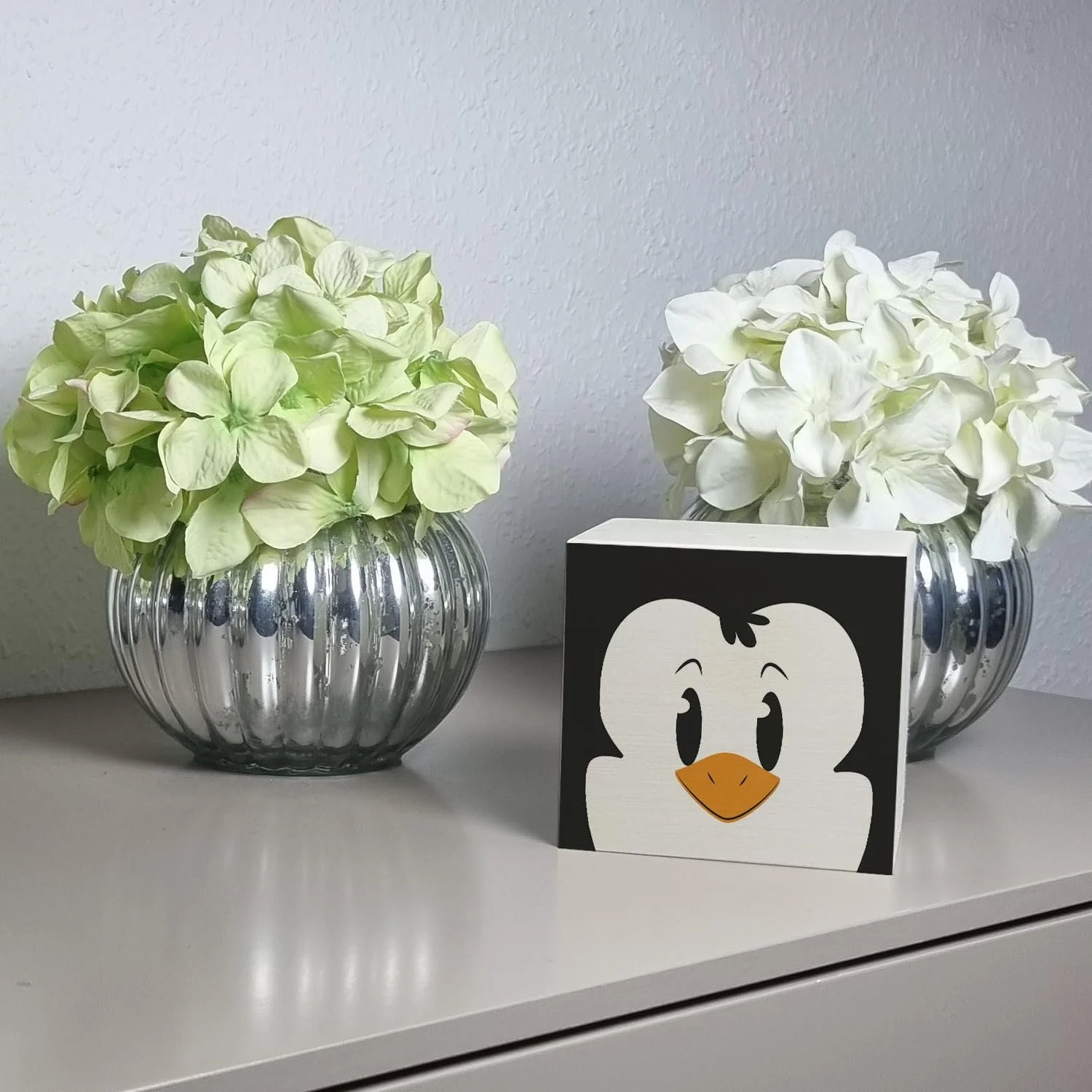 Скарбничка дерев'яна Пінгвін з мордочкою тварини, фото №2