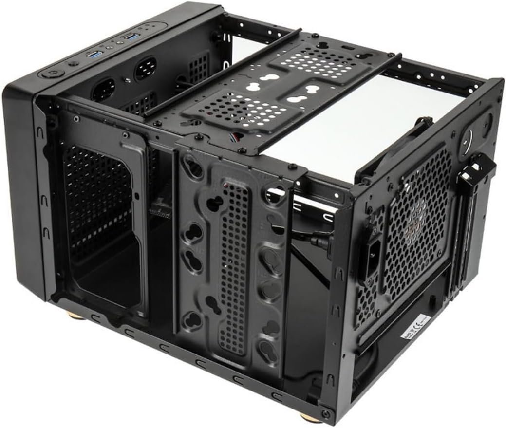 Корпус Kolink Satellite / без БЖ /  Mini-ITX / Micro-ATX / 1x120мм / USB 3.0 / Чорний, фото №4
