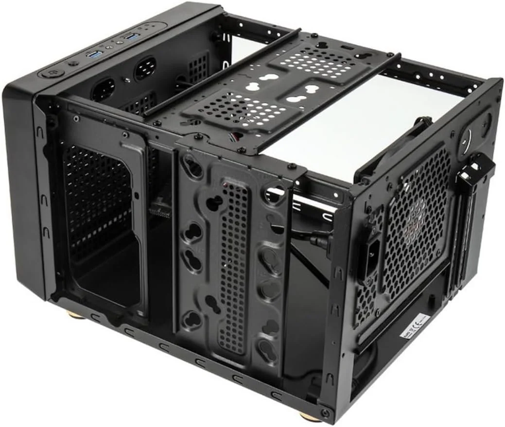 Корпус Kolink Satellite / без БЖ / Mini-ITX / Micro-ATX / 1x120мм / USB 3.0 / Чорний, фото №4 Корпус Kolink Satellite / без БЖ / Mini-ITX / Micro-ATX / 1x120мм / USB 3.0 / Чорний, фото №4