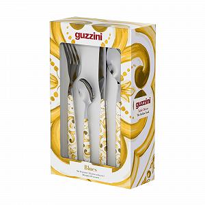 Набор столовых приборов Guzzini 281945151 из нержавеющей стали, янтарный цена на synthetic.ua - Фото 1 Набор столовых приборов Guzzini 281945151 из нержавеющей стали, янтарный synthetic.ua - Фото 1