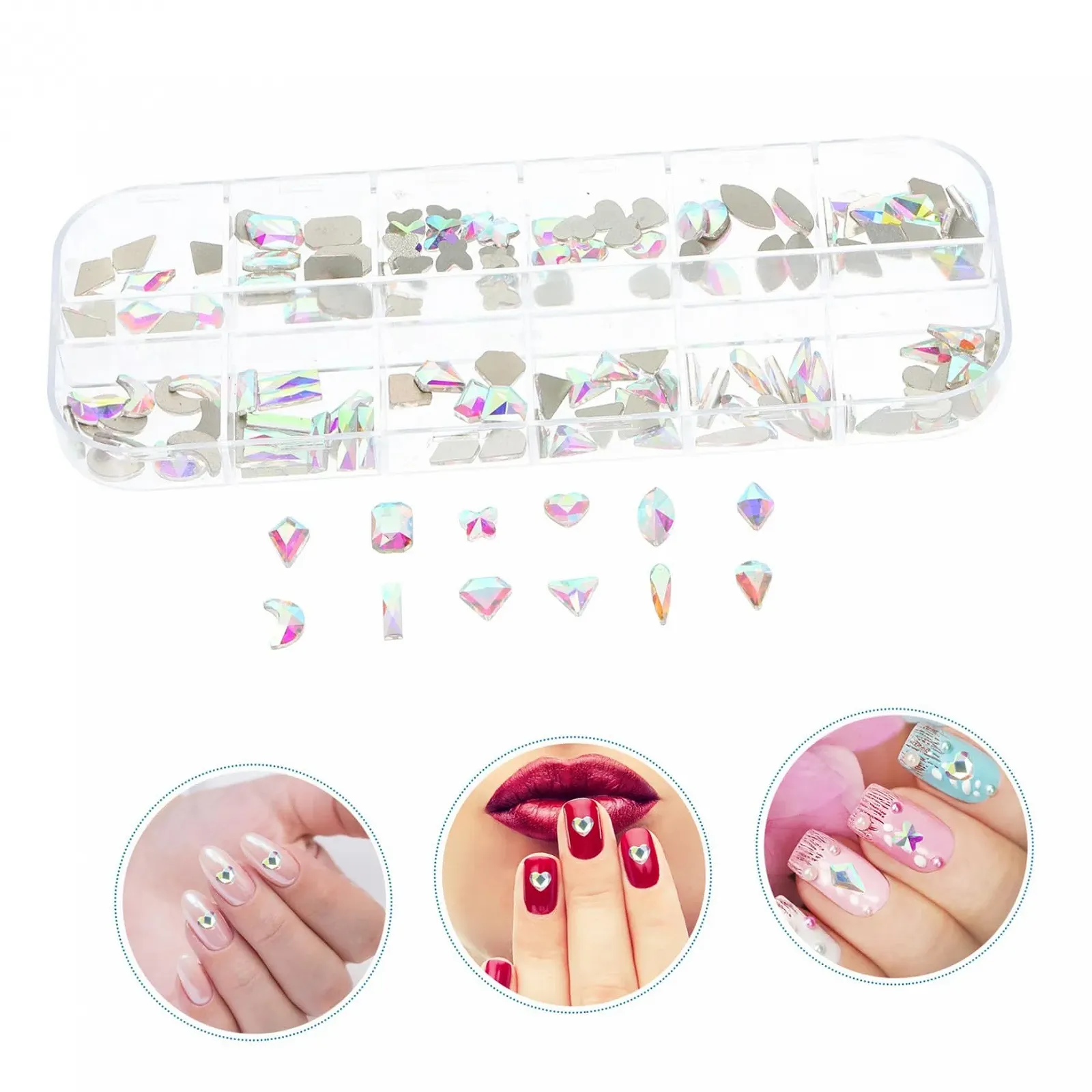 Стрази для нігтів, фото №9