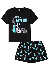 Коротка піжама для дівчаток Taylor Thing, You Wouldn't Understand - Фото 1