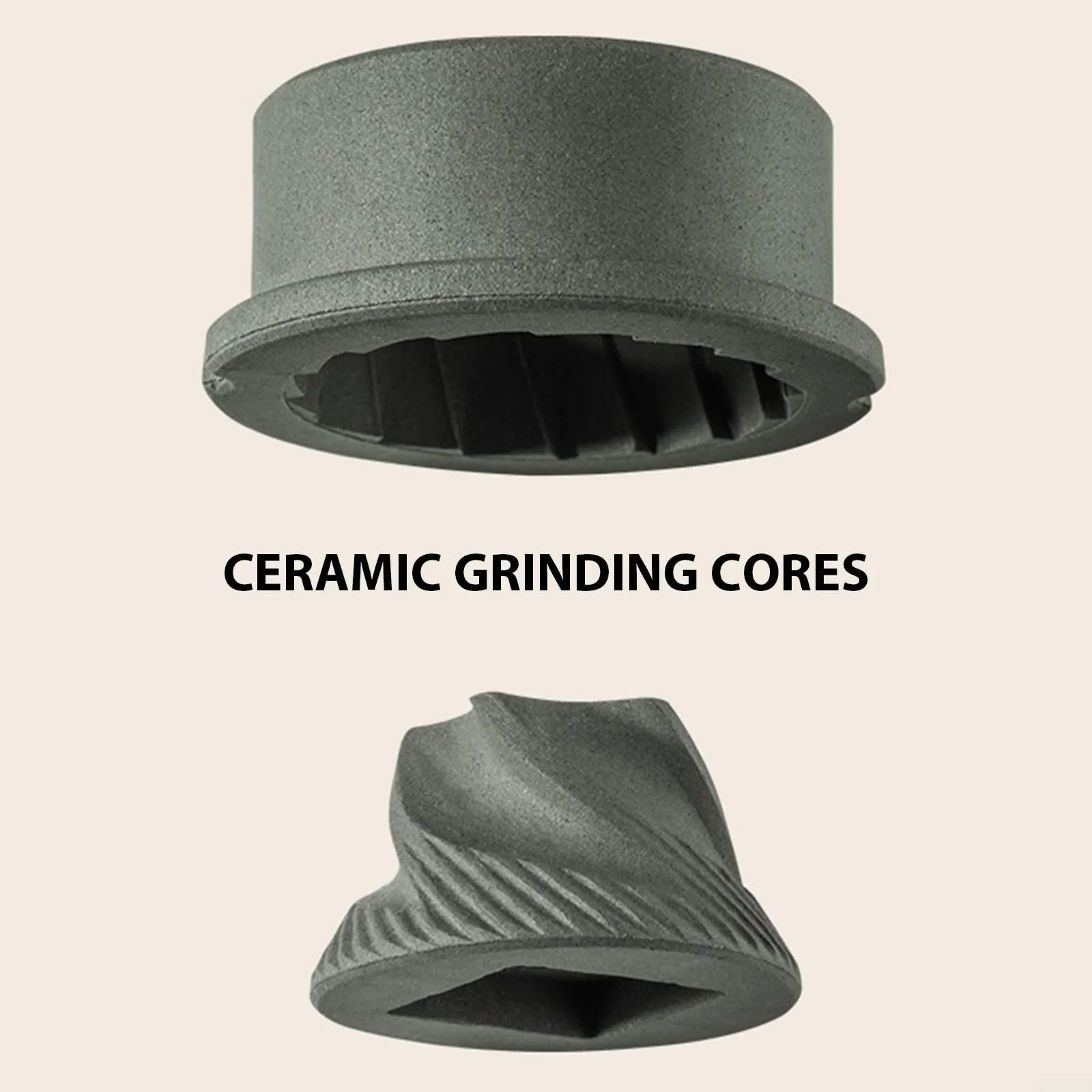 Беспроводная керамическая кофемолка, Черный, фото №7