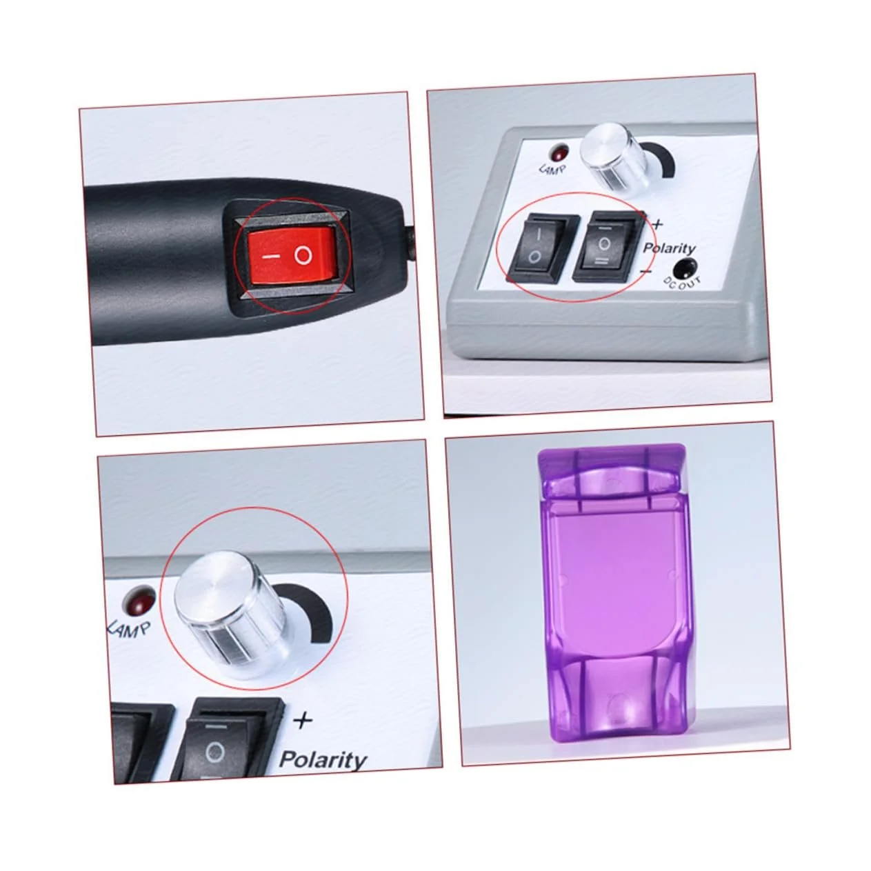 Электрический набор для маникюра и педикюра OATIPHO со шлифовальными лентами, фото №3