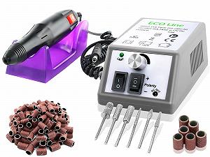 Пристрій електричний для догляду за нігтями, включаючи 300 шліфувальних гільз - Фото 1