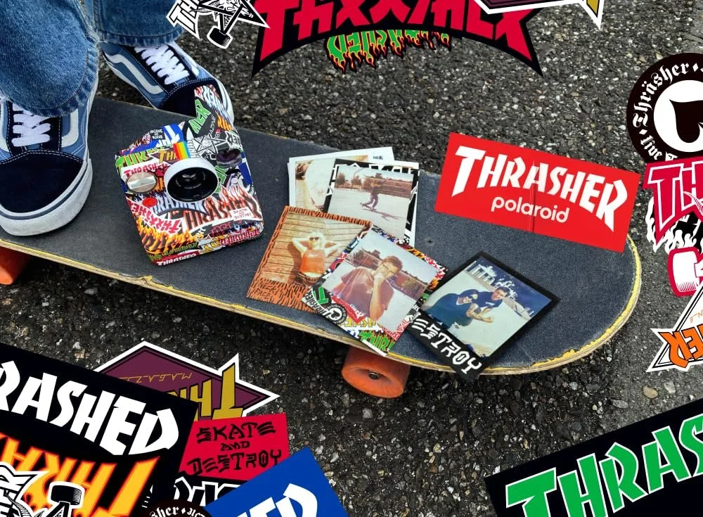 Фотокамера моментальной печати Polaroid Now 9187 3rd Generation Thrasher Edition, фото №7