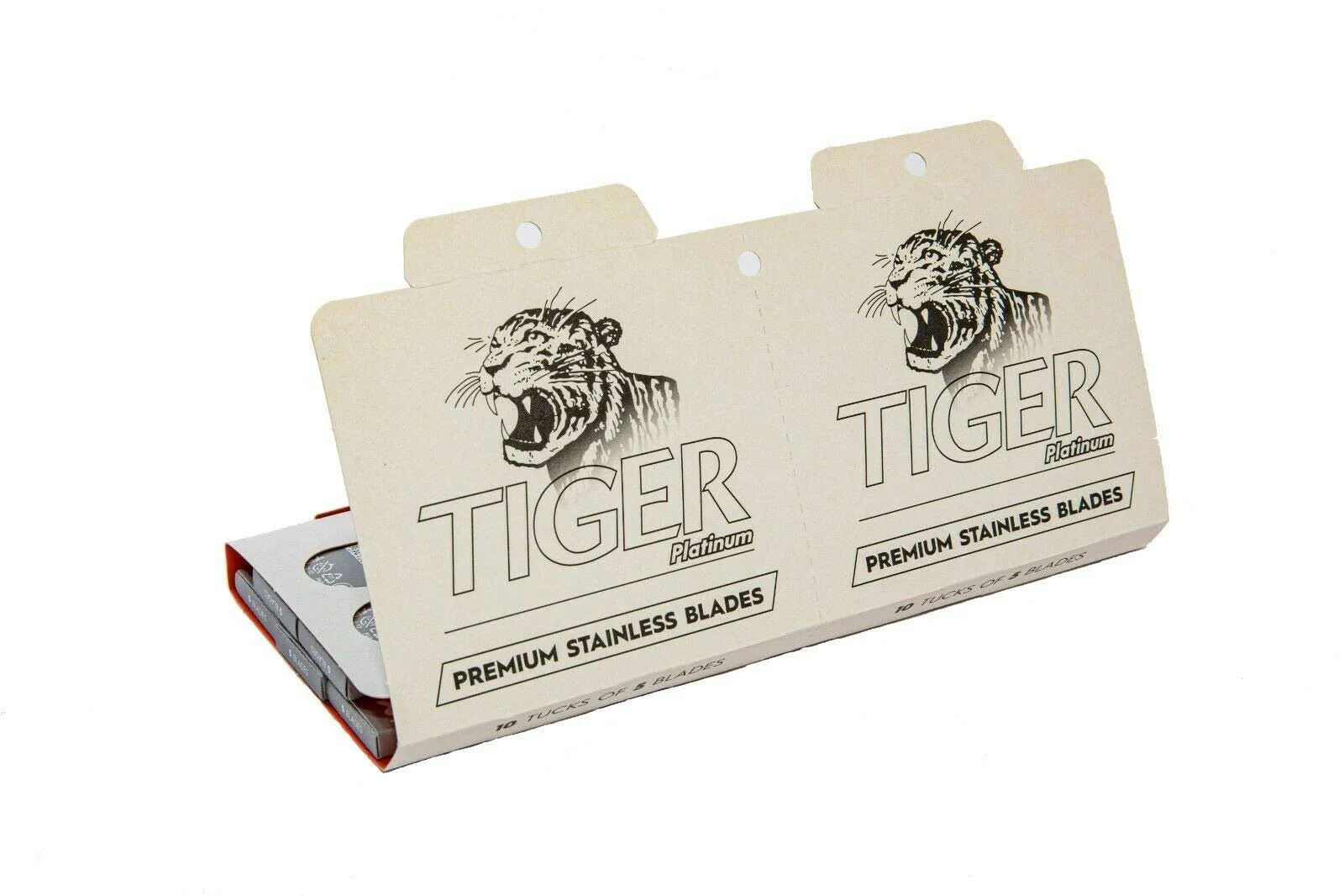 Лезвия Tiger Platinum 100 шт., фото №5