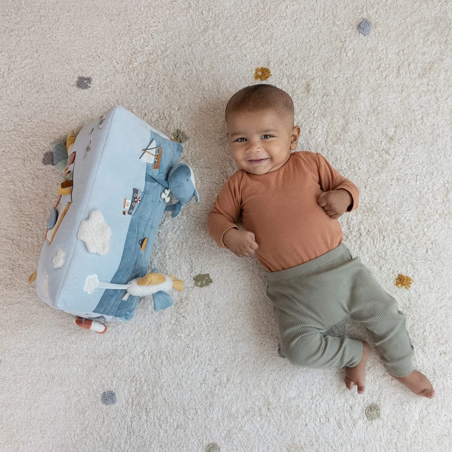 Тканинний розвиваючий трикутник Little Dutch Sailors Bay/Sailors Bay, фото №3 Тканинний розвиваючий трикутник Little Dutch Sailors Bay/Sailors Bay, фото №3