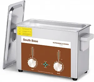 Ультразвукова мийка SOUTH BASE 4L 120W Silver (SBS-400E-EU) - Фото 1