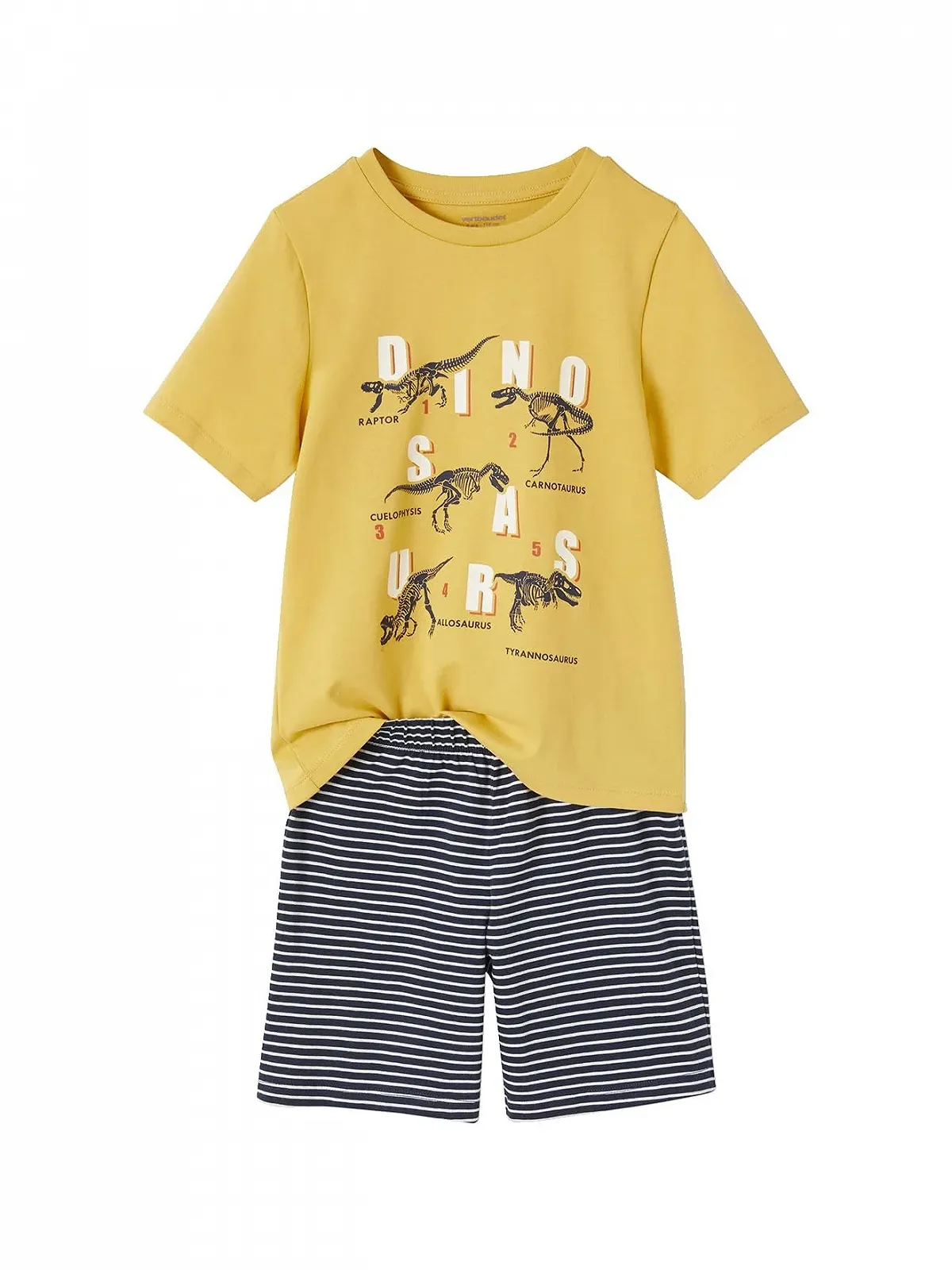 Комплект коротких піжам для хлопчиків (2 шт.) VERTBAUDET з динозаврами, фото №4 Комплект коротких піжам для хлопчиків (2 шт.) VERTBAUDET з динозаврами, фото №4